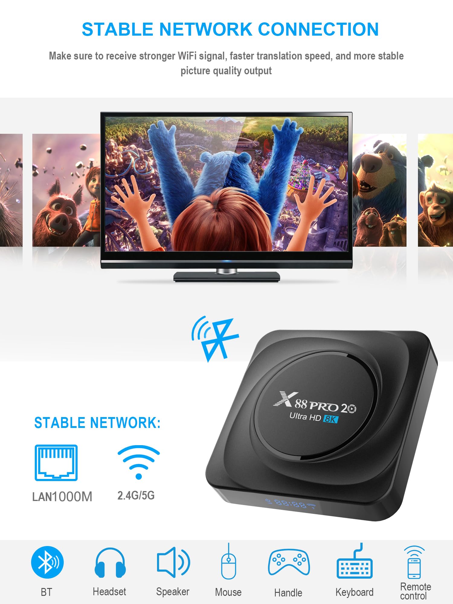 Amazon.com: Android TV Box 8+128G : Electronics